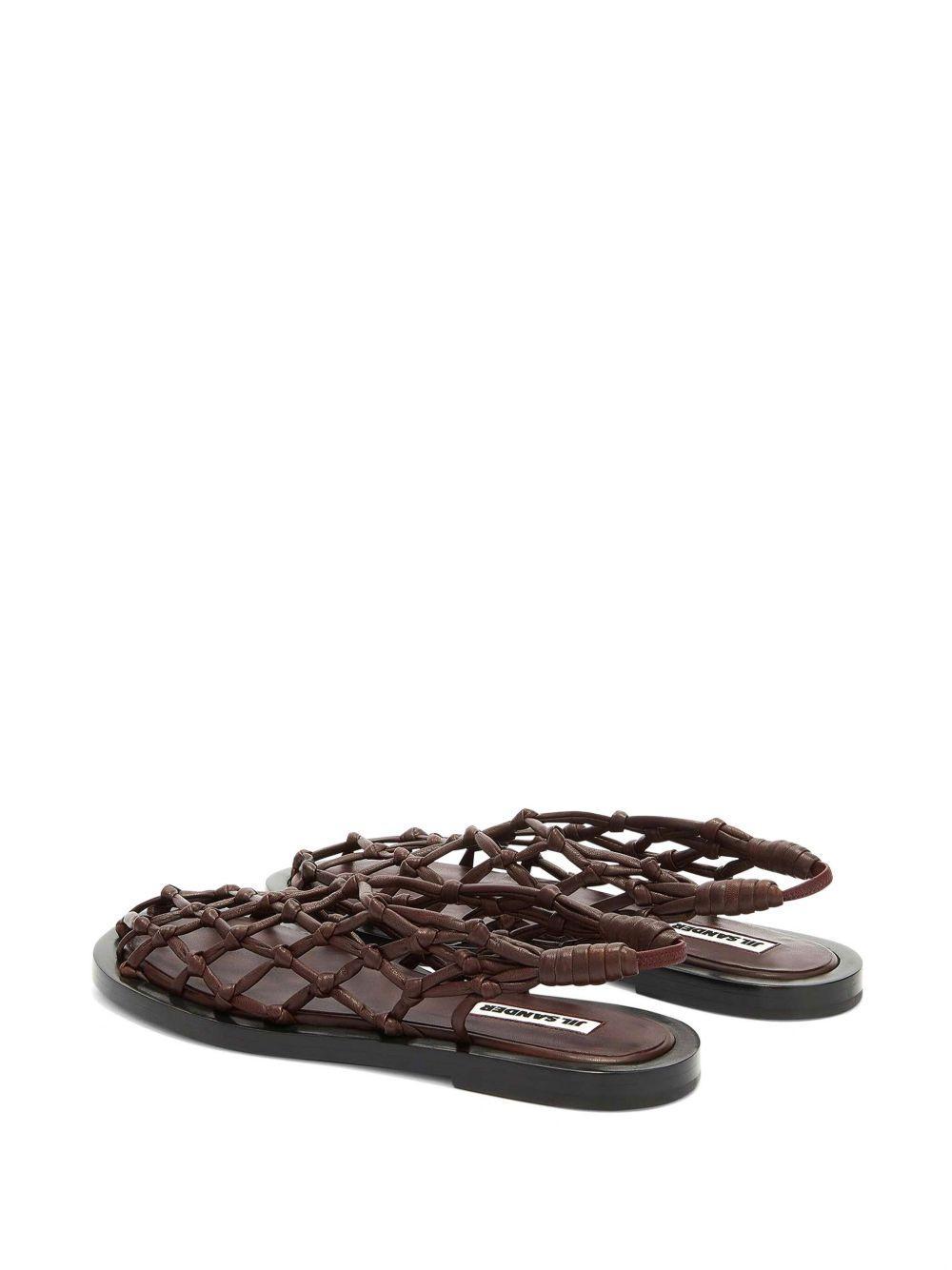 woven slingback sandals Product Image
