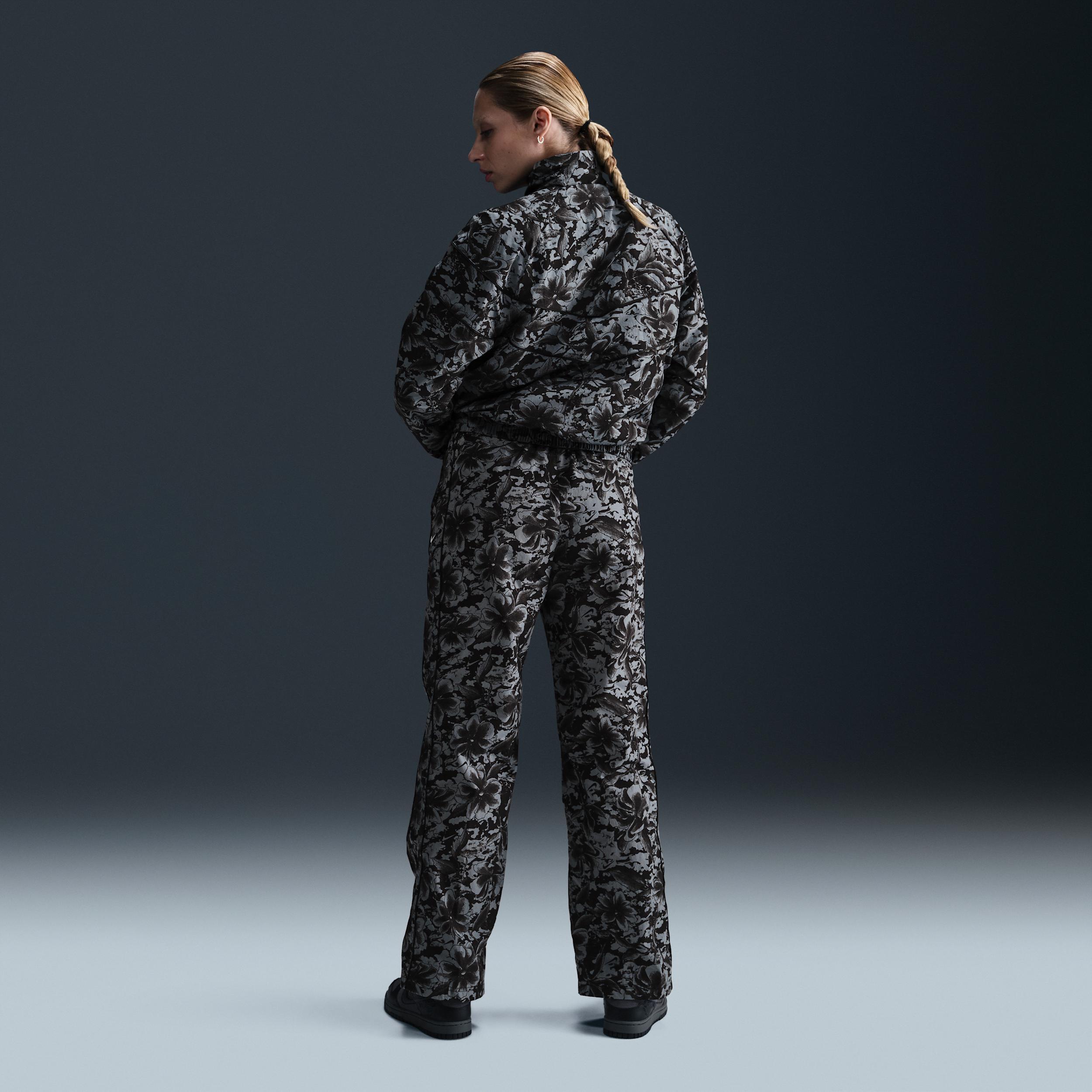 Nike Sportswear Windrunner Women's UV Protection Mid-Rise Woven Printed Pants Product Image