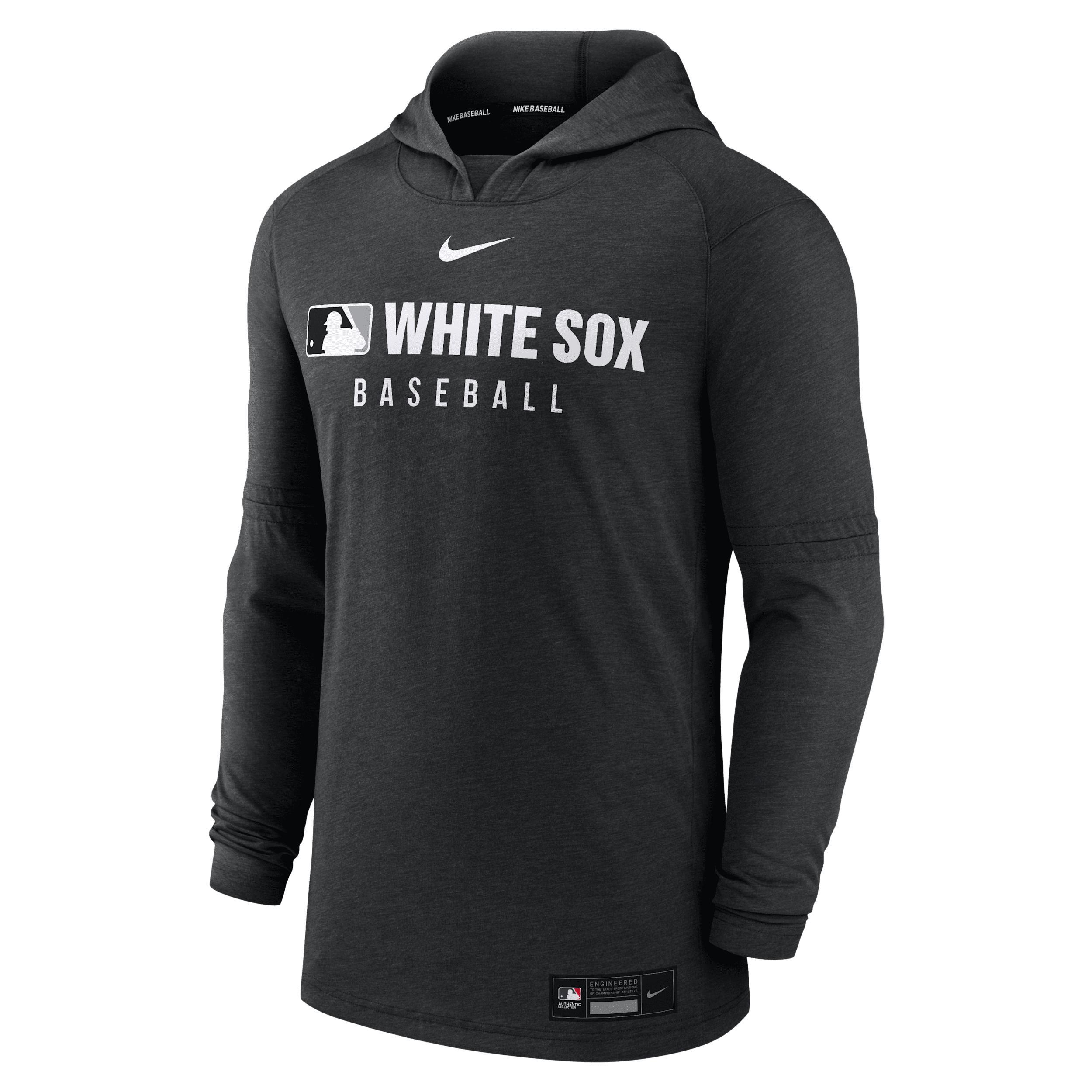 Chicago White Sox Authentic Collection Men's Nike Dri-FIT MLB Pullover Hoodie Product Image