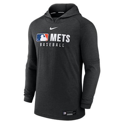 New York Mets Authentic Collection Men's Nike Dri-FIT MLB Pullover Hoodie Product Image