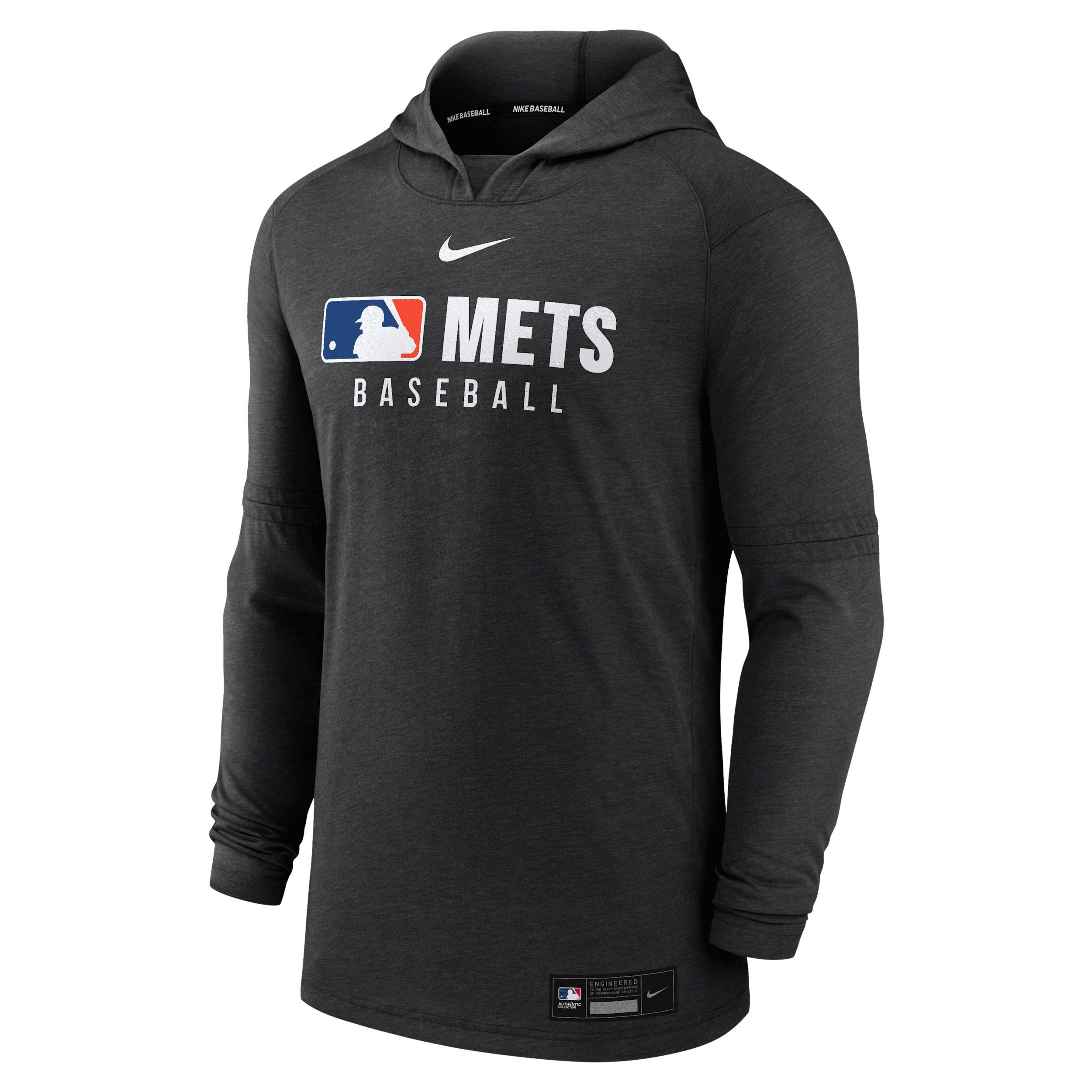 New York Yankees Authentic Collection Nike Men's Dri-FIT MLB Pullover Hoodie Product Image