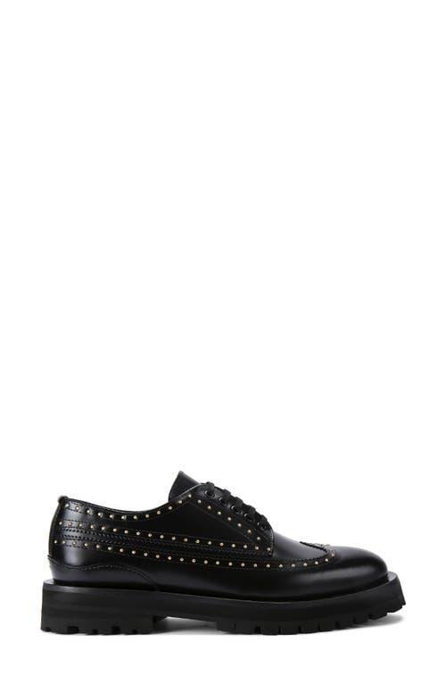 KURT GEIGER London Drayton Stud Derby In Charcoal Product Image