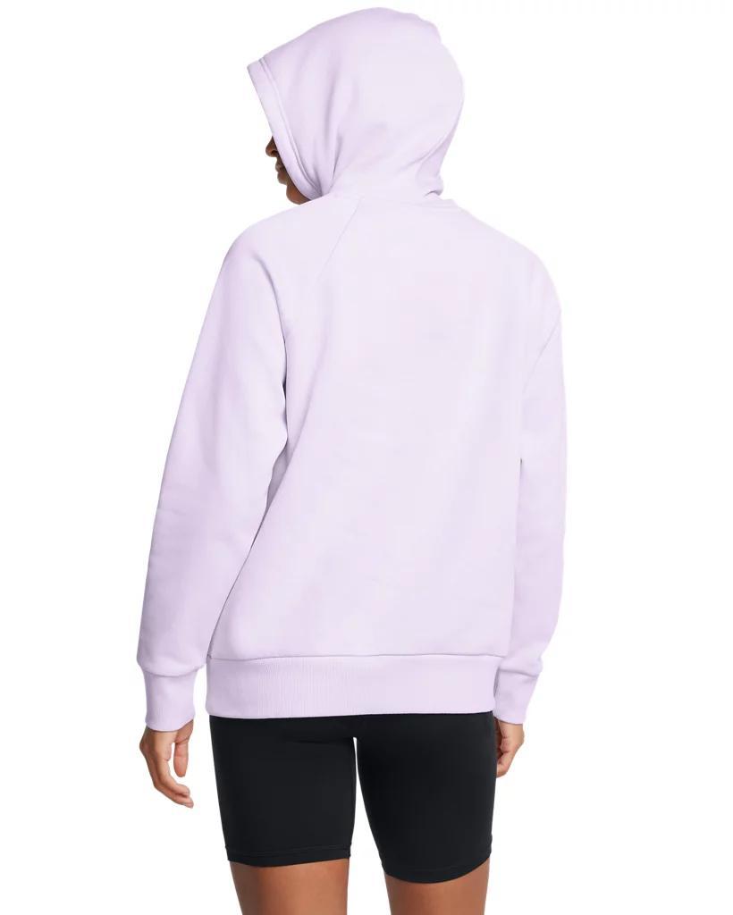 Women's UA Rival Fleece Big Logo Hoodie Product Image