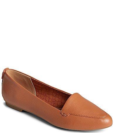 Sperry Piper Leather Loafer Ballet Flats Product Image