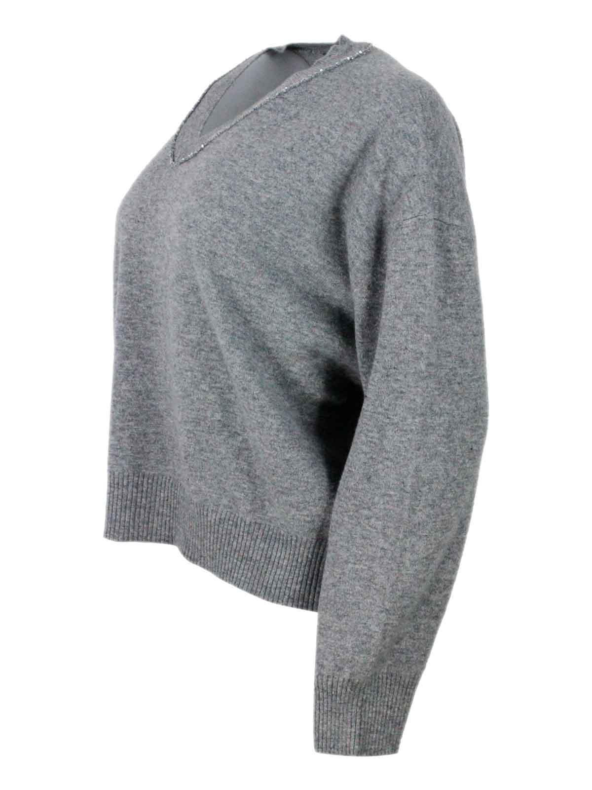 FABIANA FILIPPI Sweater In Grey Product Image