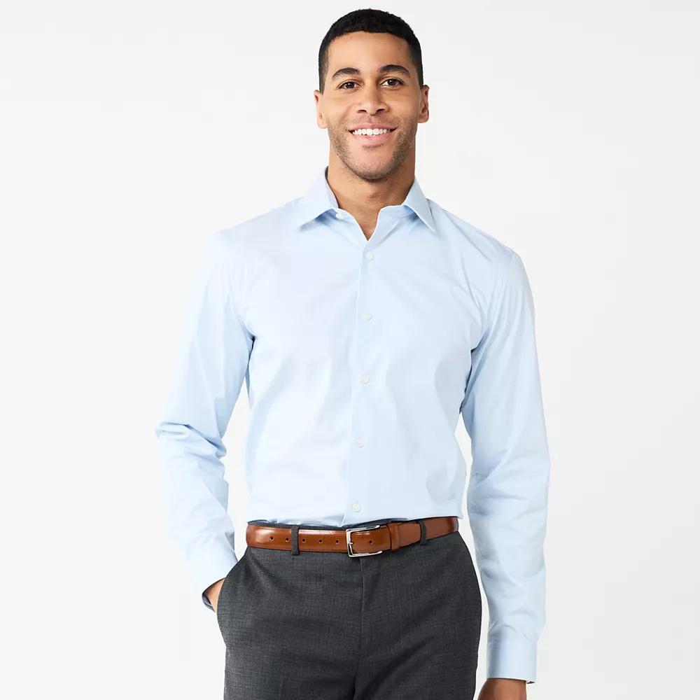 Men's Apt. 9® Premier Flex Slim-Fit Dress Shirt,  Product Image
