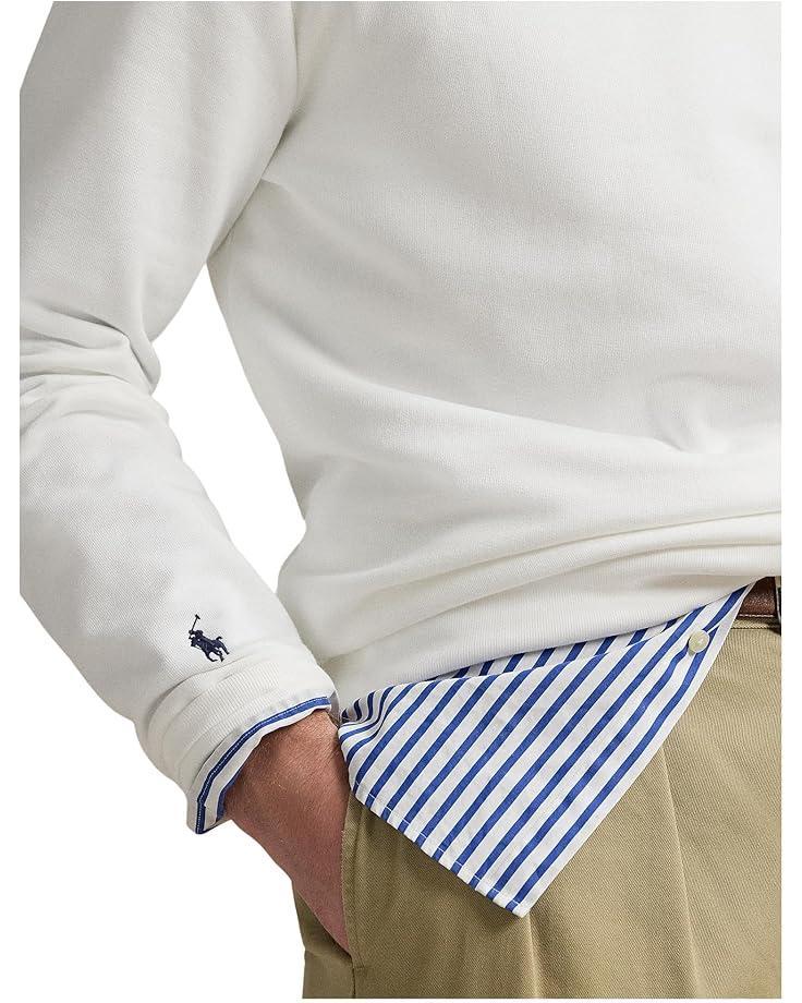 Logo Fleece Collared Sweatshirt Product Image