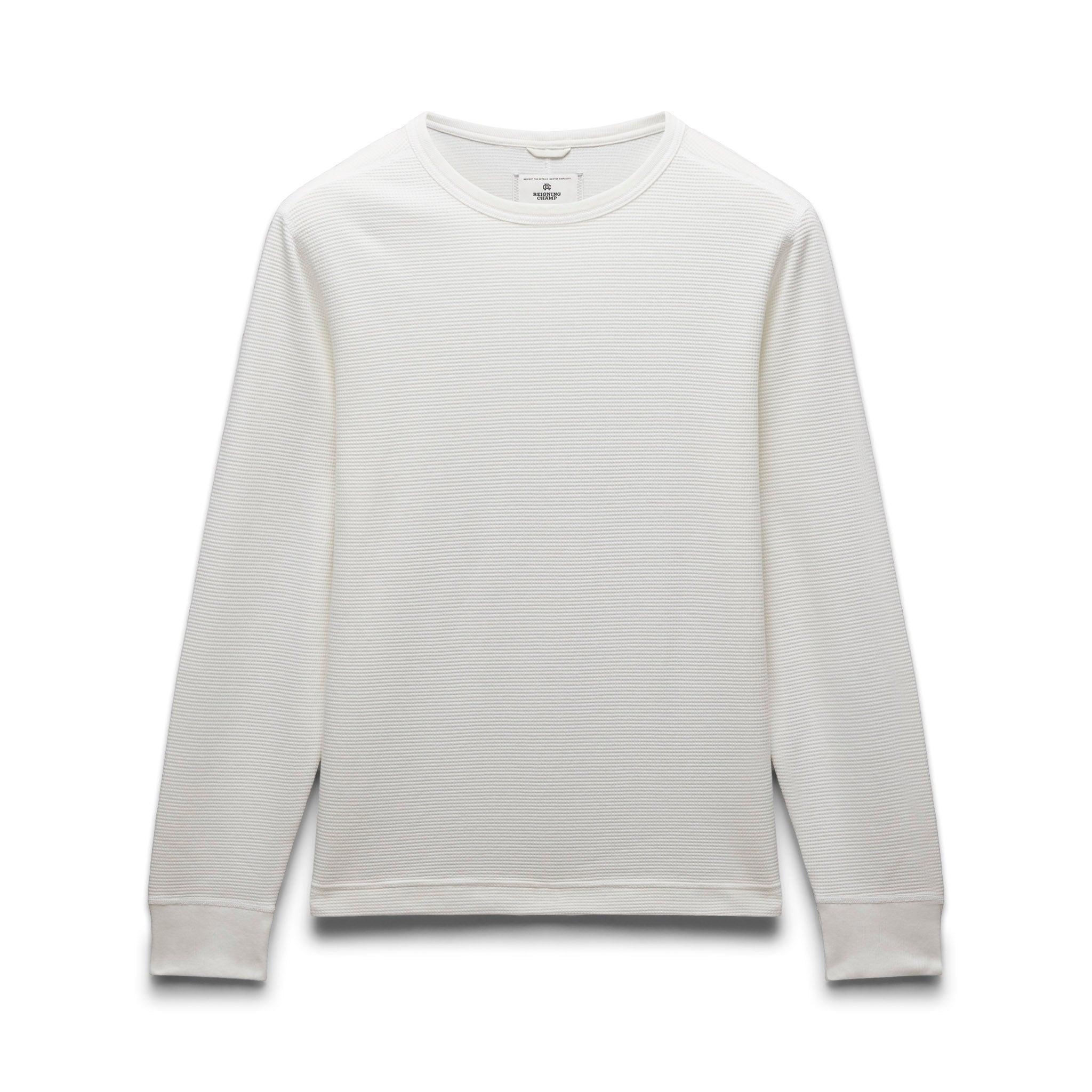 Lightweight Waffle Standard Long Sleeve Male Product Image