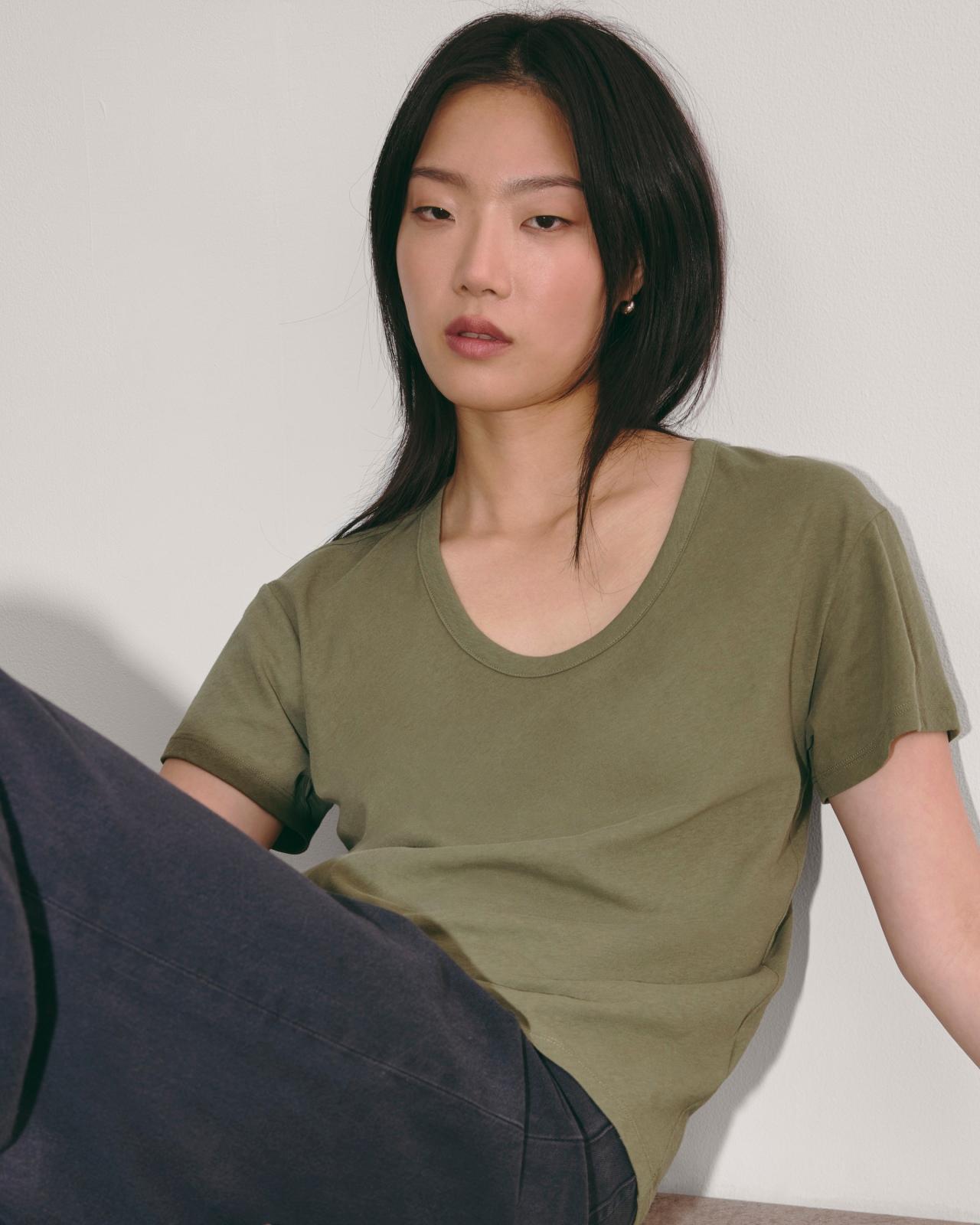 Womens Air Scoop-Neck T-Shirt by Everlane Product Image