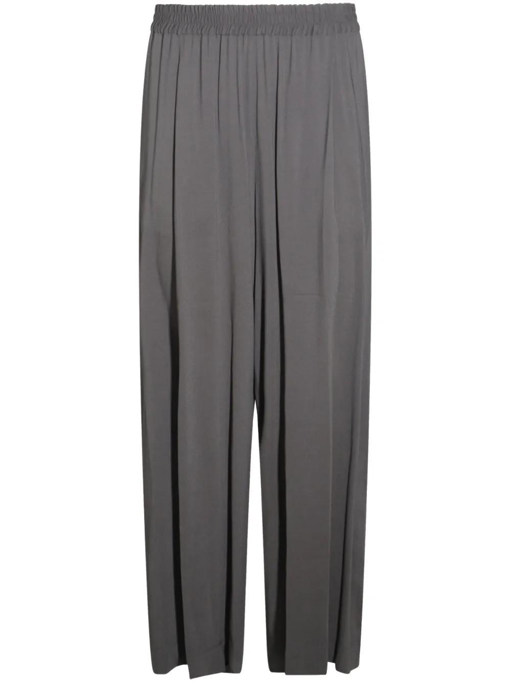 FABIANA FILIPPI Elastic Waist Casual Pants In Grey Product Image