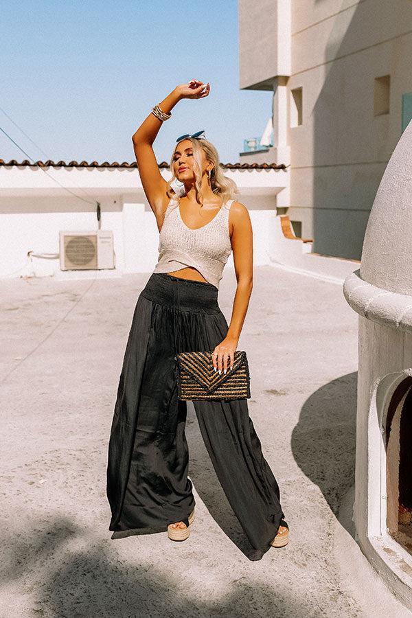 Tried And Tropical High Waist Pants In Black Product Image