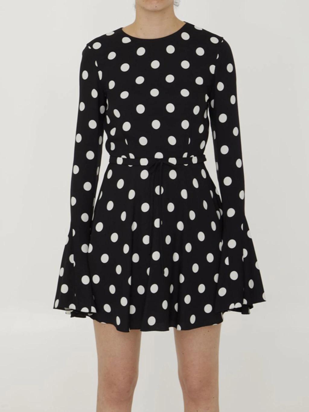 SAINT LAURENT Dress In Black Product Image