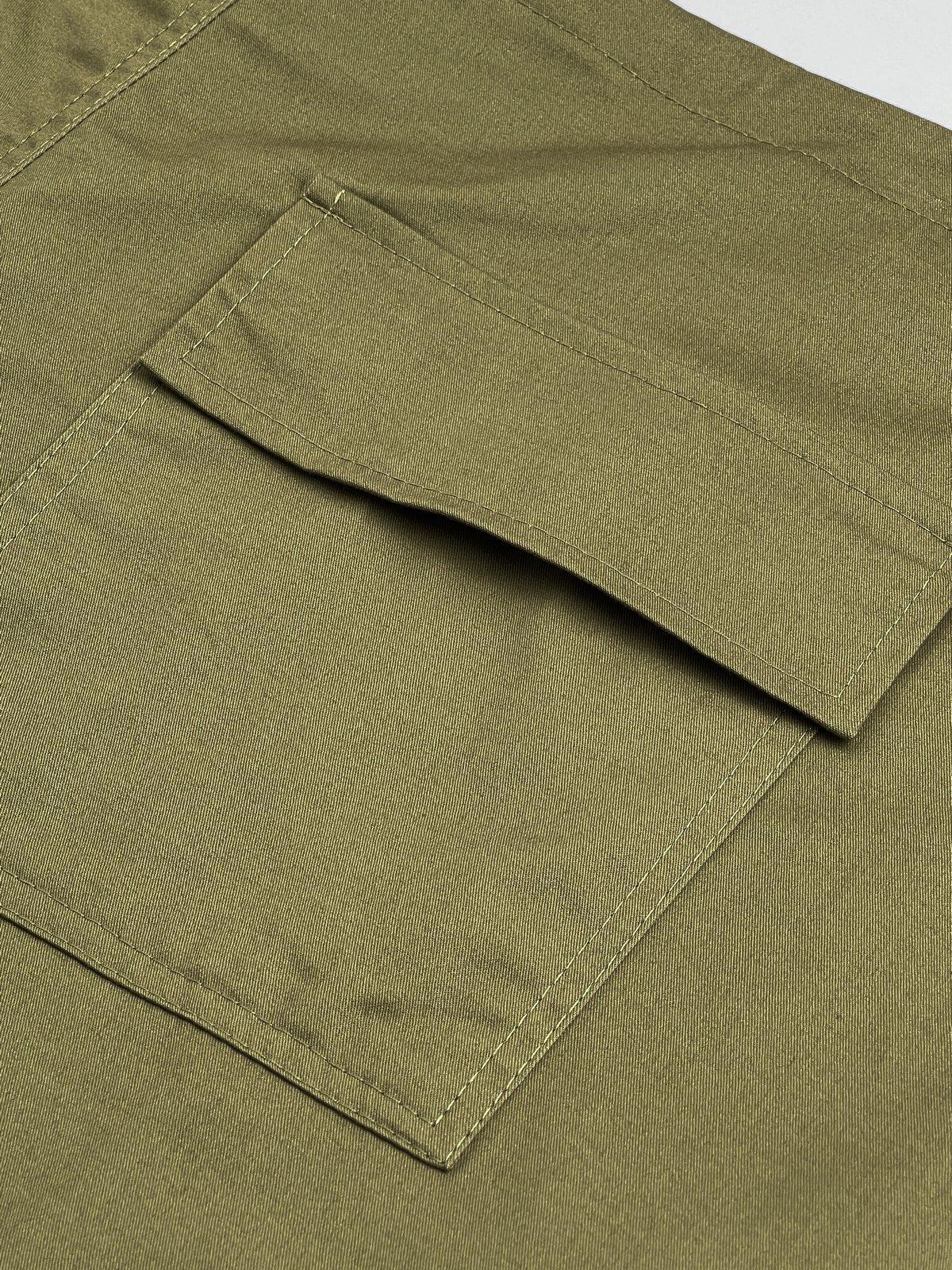 Size Friendly Low Waist Parachute Cargo Pants Product Image