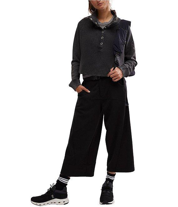 FP Movement So Fly Ribbed Henley Layer Top Product Image