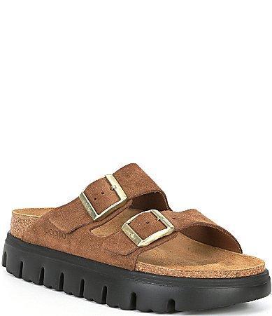 Birkenstock Womens Arizona Chunky Birko-Flor Platform Sandals Product Image