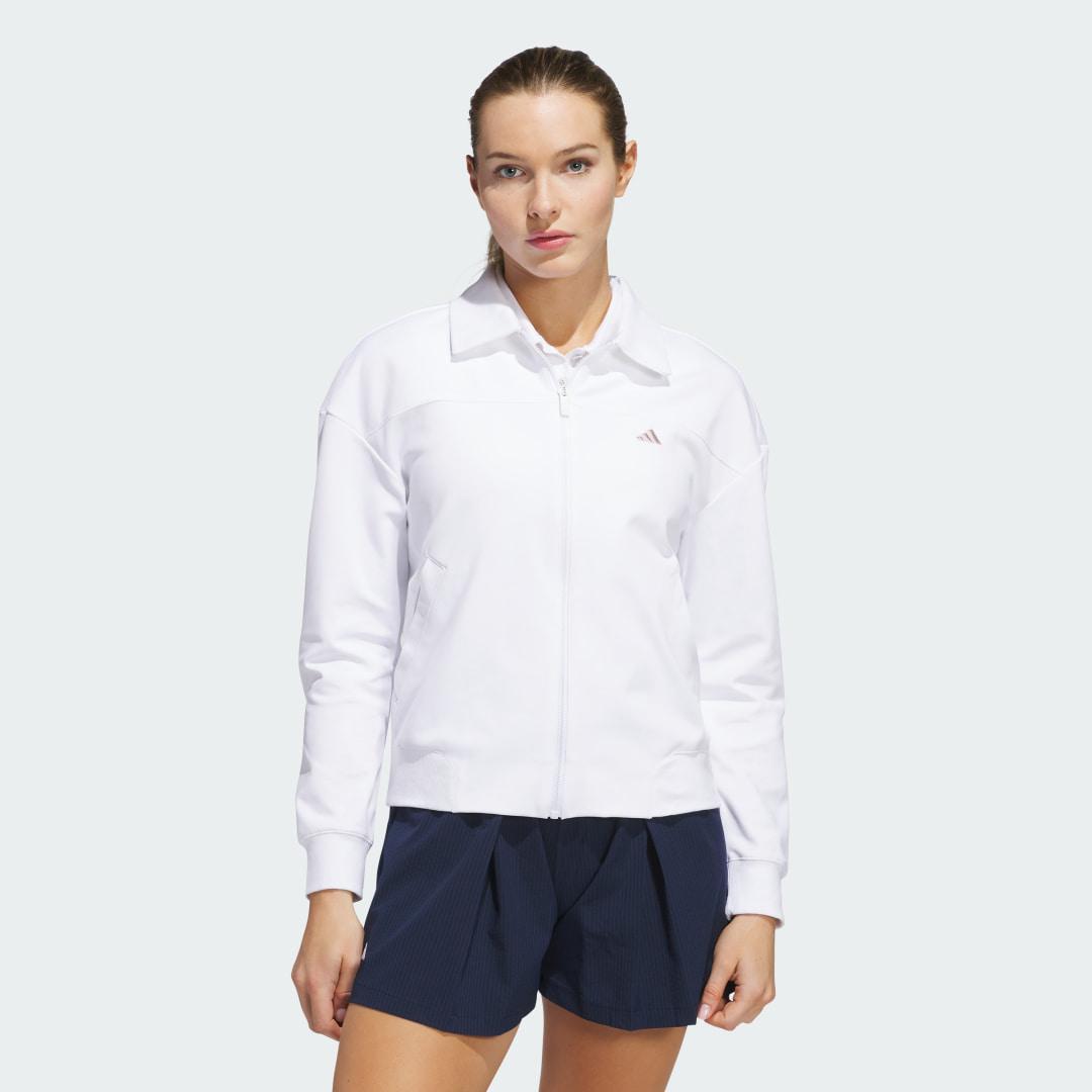 adidas Go-To Twistknit Jacket Collegiate Navy S Womens Product Image