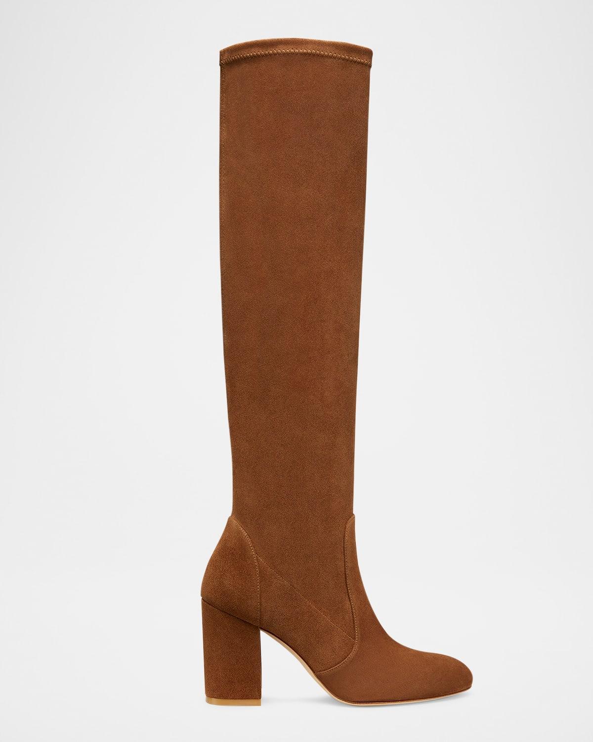 Yuliana Suede Knee Boots Product Image