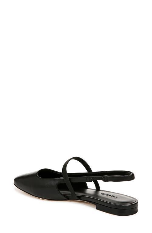 Bernice Slingback Flat In Black Product Image