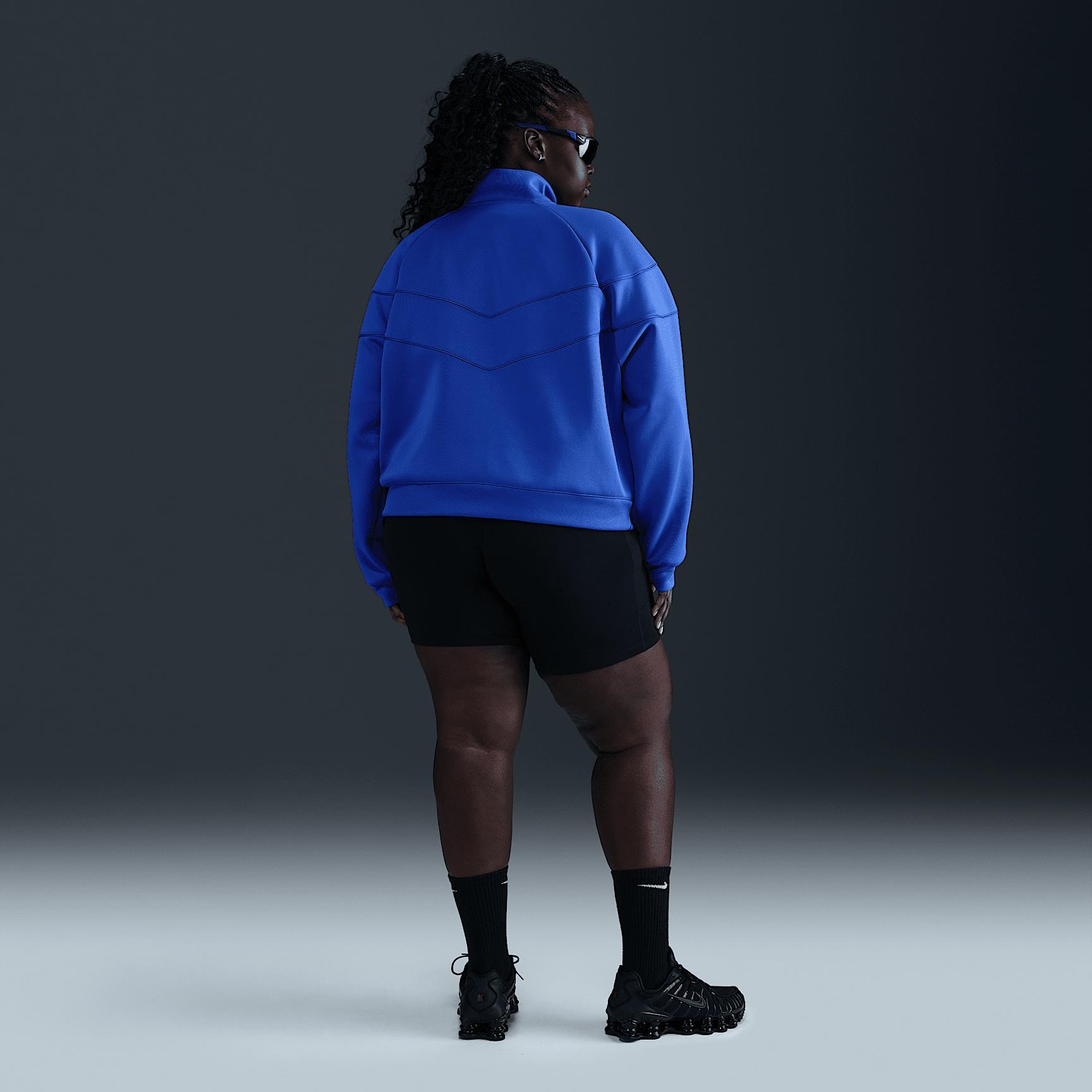 Womens Nike Sportswear Windrunner Knit Jacket (Plus Size) | HJ0977-010 Product Image