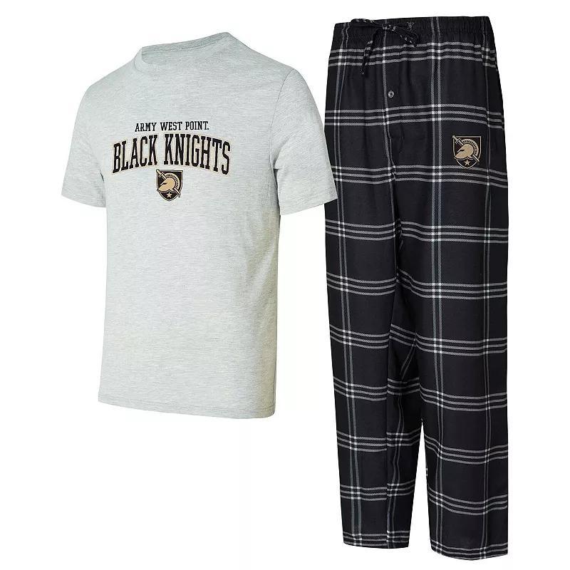 Mens Concepts Sport Army Black Knights T-Shirt & Pants Sleep Set Product Image