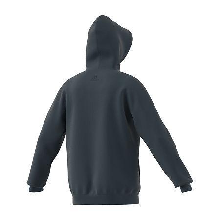 Mens adidas Essential Big Logo Fleece Hoodie Product Image