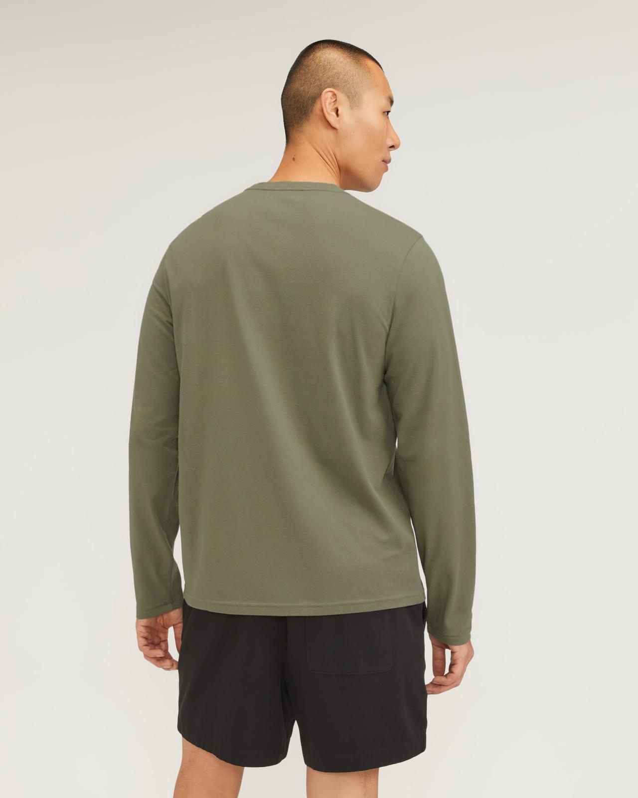 The Essential Organic Long-Sleeve Tee Product Image