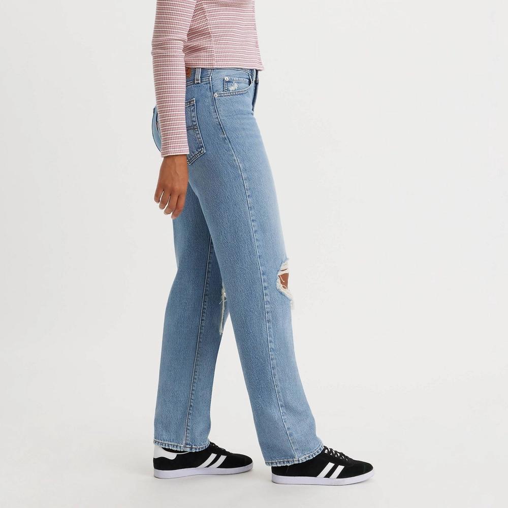 Levi's® Women's Mid-Rise '94 Baggy Jeans - Caution Hot Pants 24 Product Image