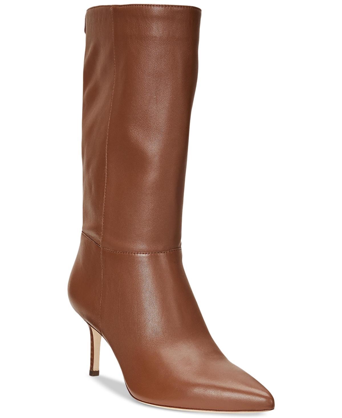 Lauren Ralph Lauren Leannah Nappa Leather Boots Women's Boots Product Image