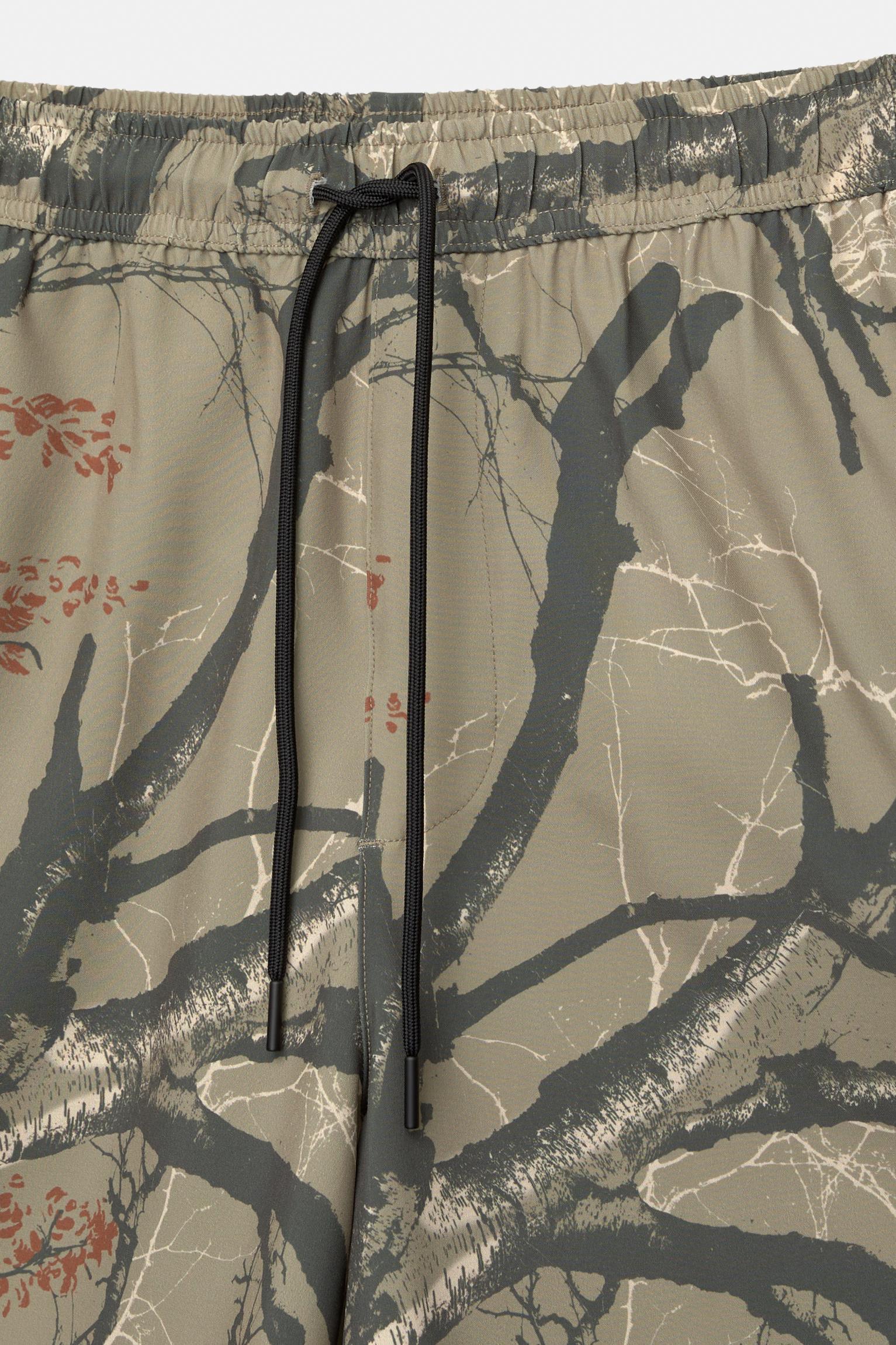 Branch print board shorts Product Image