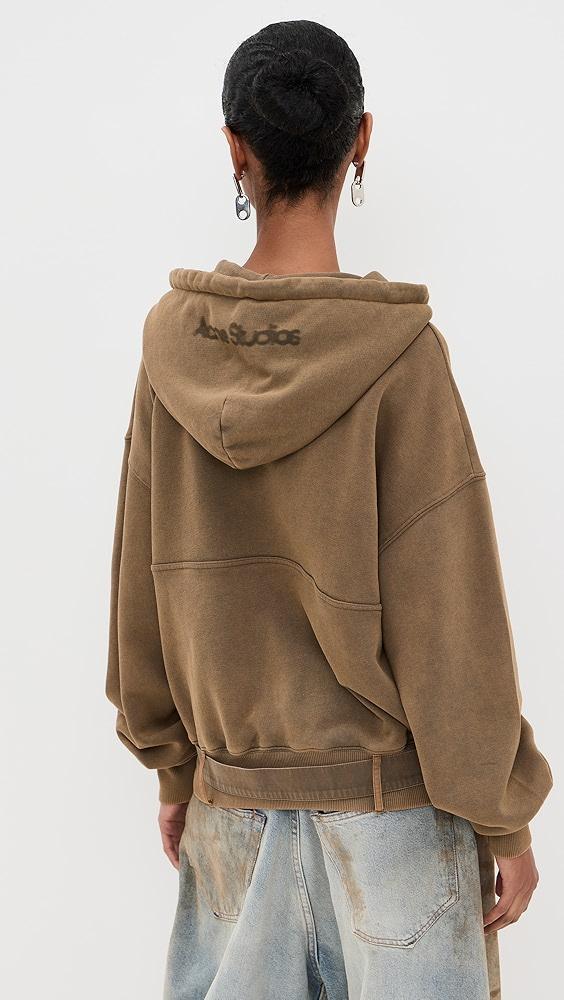 Acne Studios Blurred Logo Hoodie | Shopbop Product Image