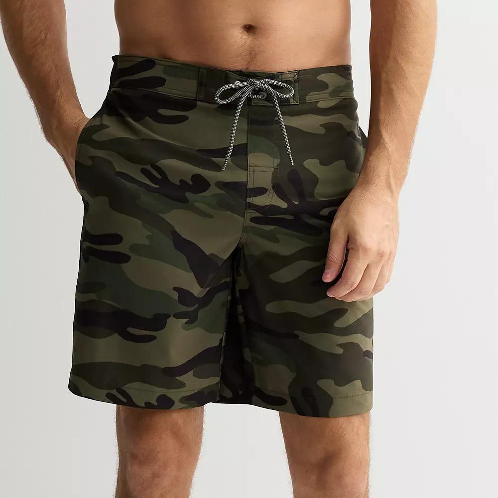Men's Trinity Coast 9" Elastic Waist Boardshorts,  Product Image