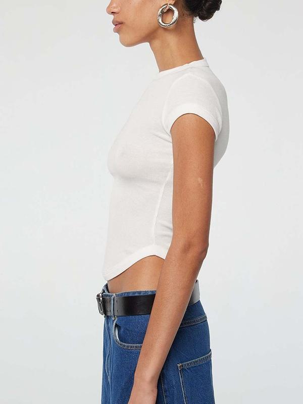 Casual Short Sleeve Tee Product Image