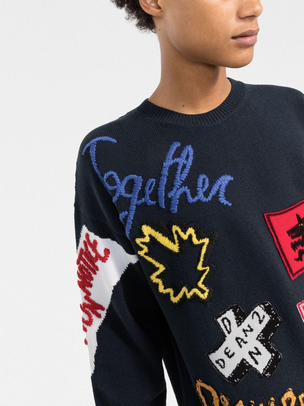 logo-patch sweatshirt Product Image