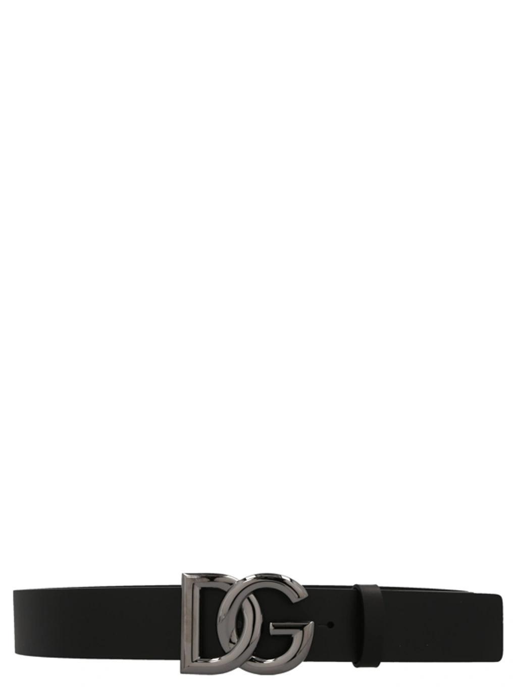 Logo Belt In Black Product Image