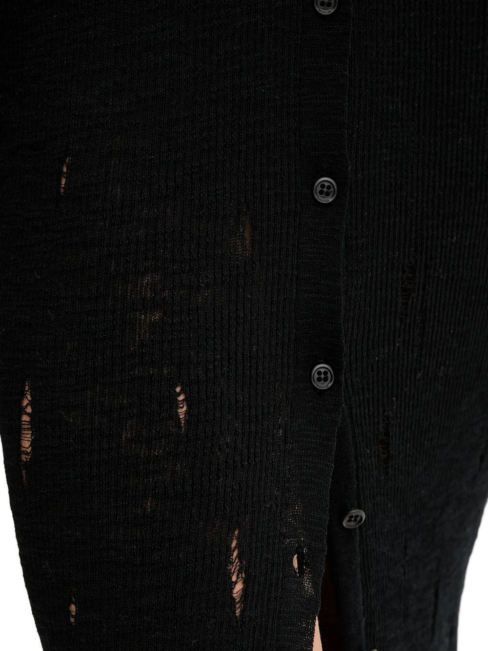 button-front knit maxi dress Product Image