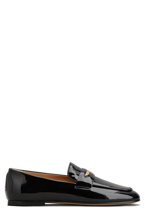 TOD'S Women's Leather Loafer Flats In Nero Product Image