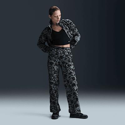 Nike Sportswear Windrunner Women's UV Protection Mid-Rise Woven Printed Pants Product Image