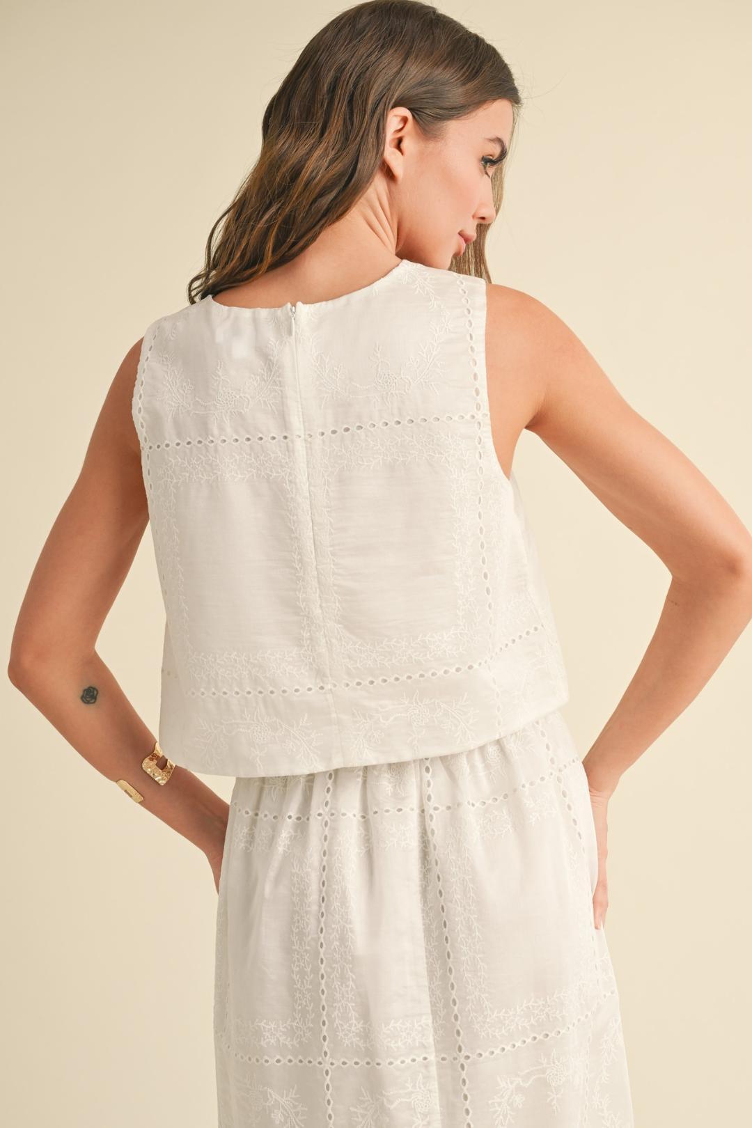 Embroidered Tank Product Image