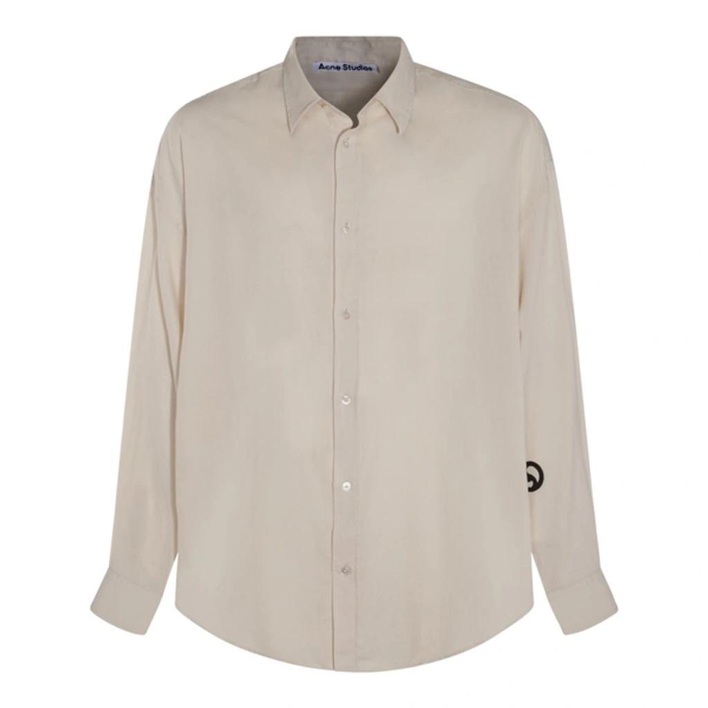 ACNE STUDIOS Shirt In Beige Product Image