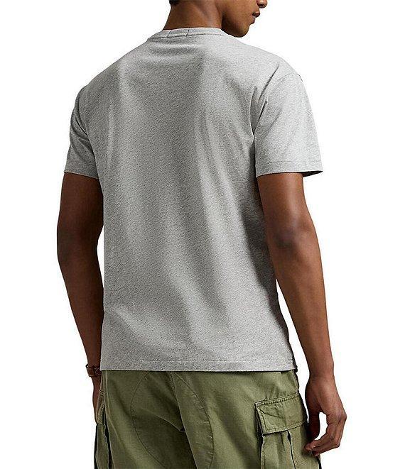 Polo Ralph Lauren Short Sleeve Classic Fit Chain-Stitch Logo Jersey T-Shirt Product Image