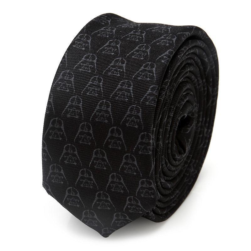 Mens Star Wars Darth Vader Black Mens Skinny Tie Product Image