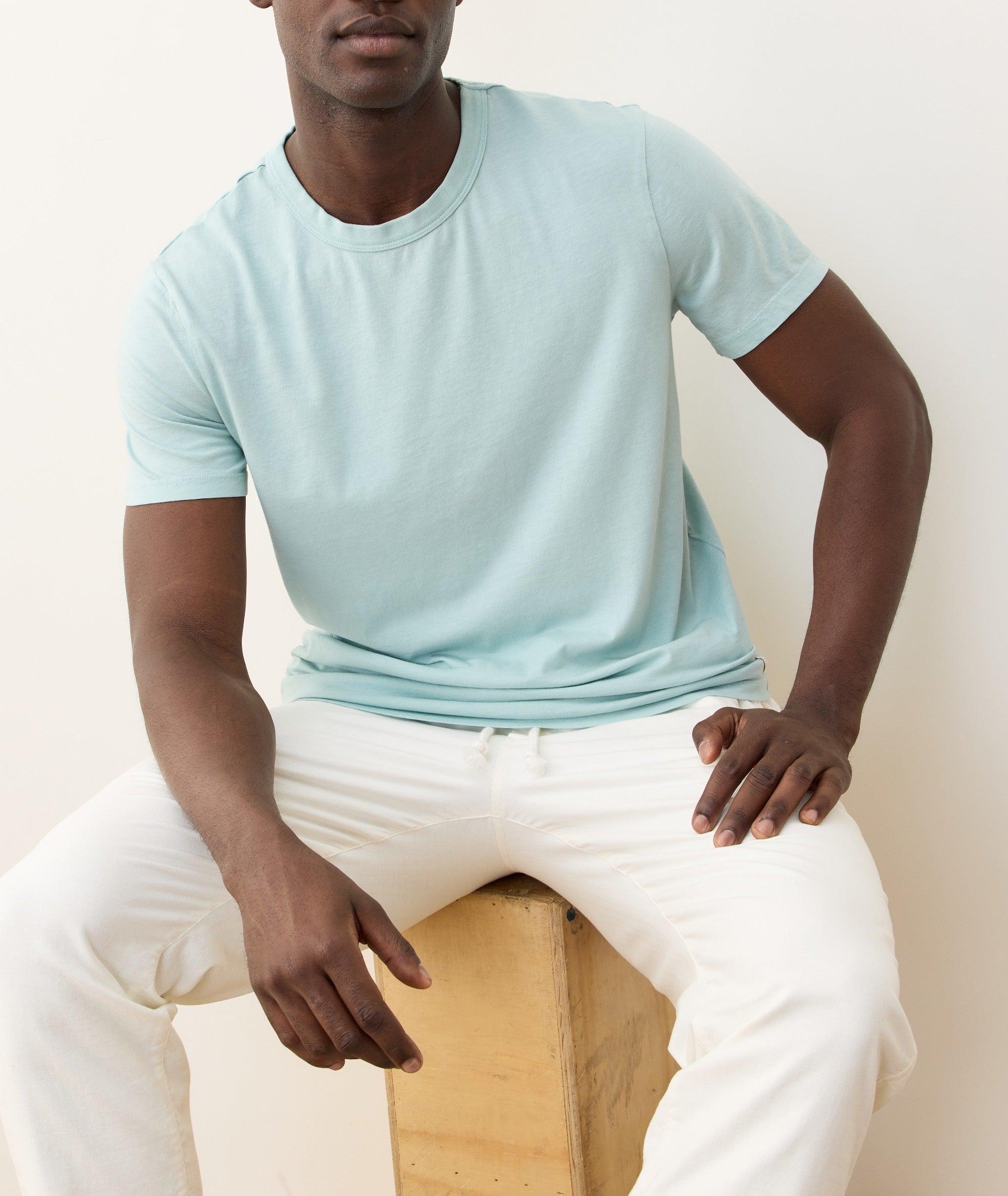 Saddle Hem Crew Tee Product Image