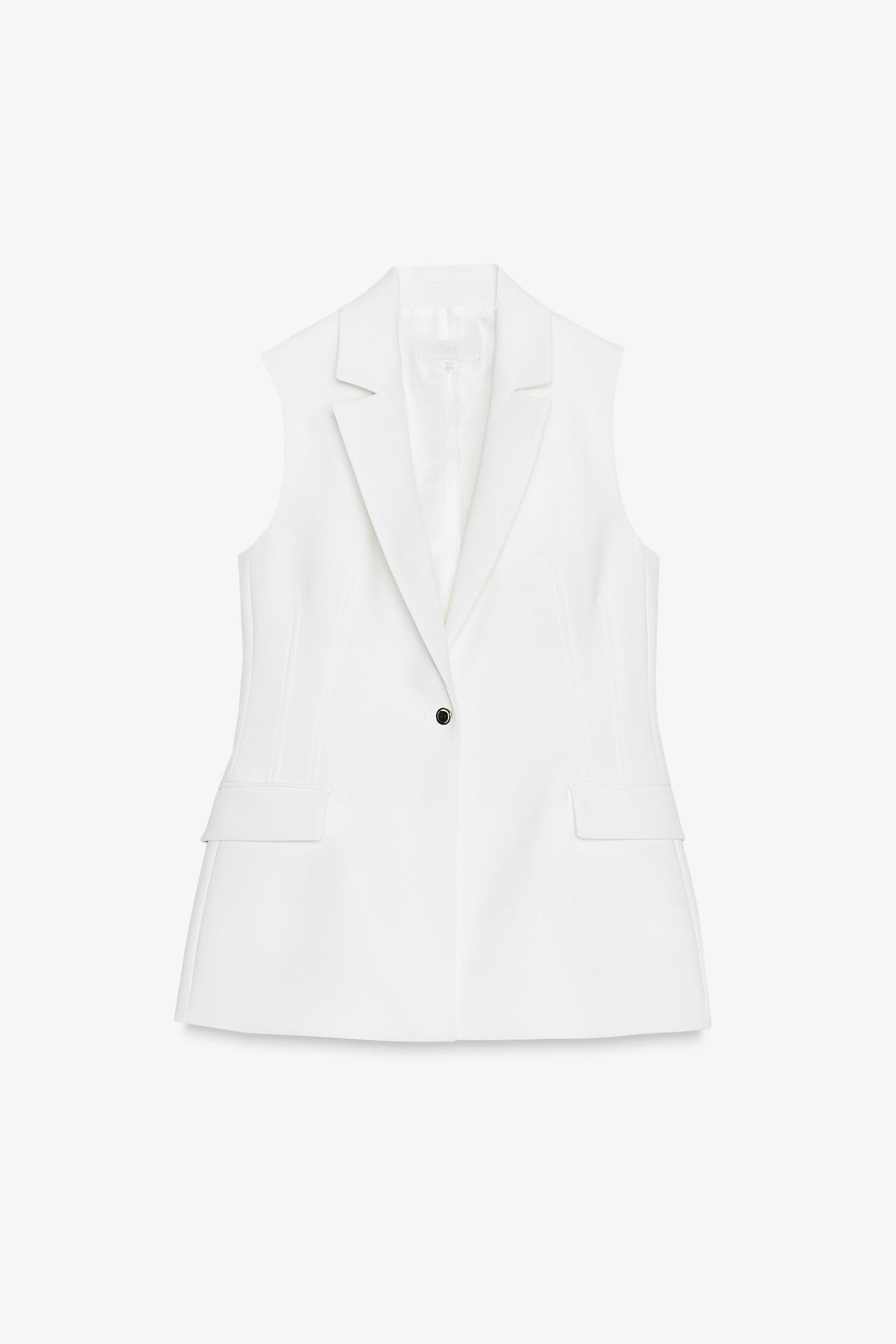 ONE-BUTTON LONG VEST Product Image