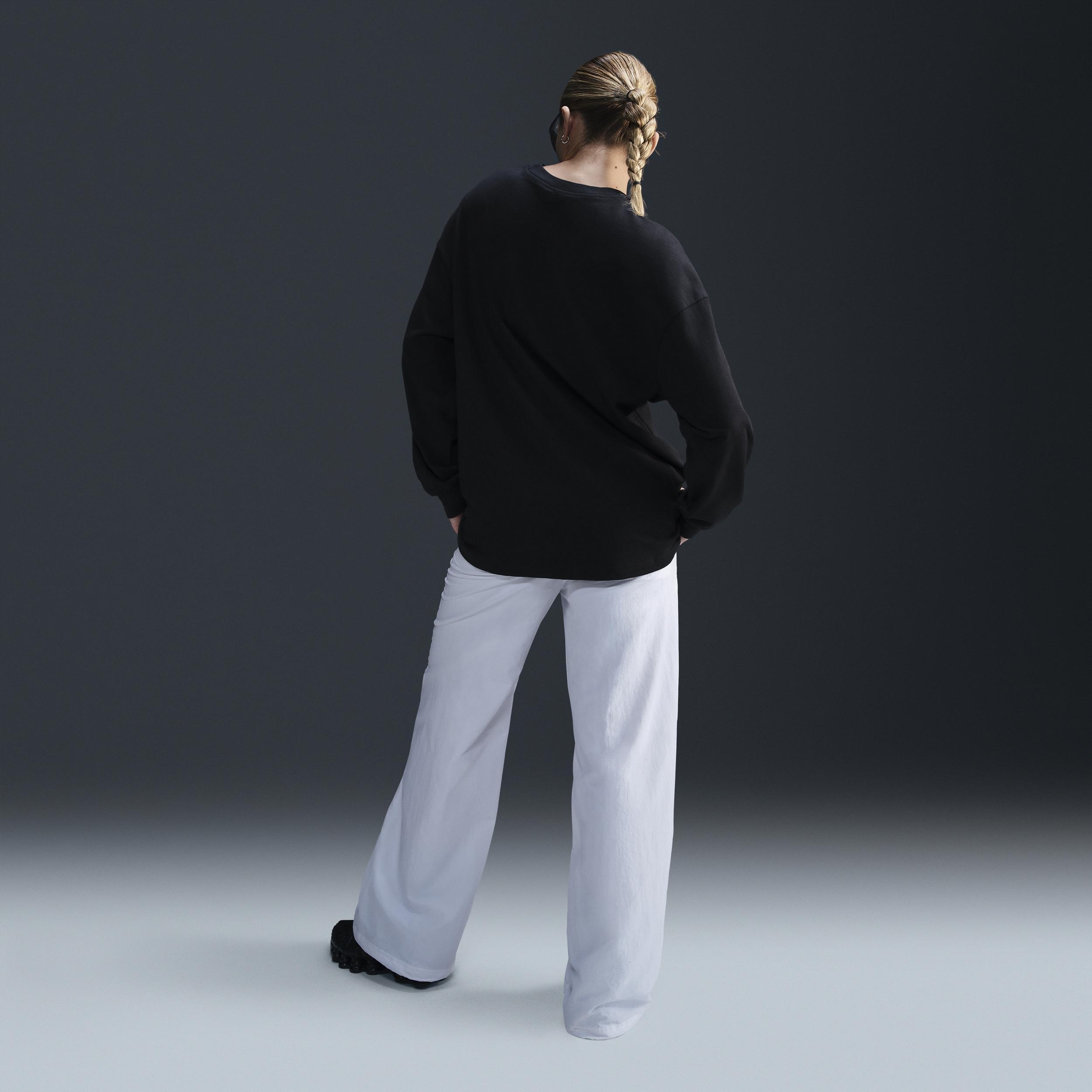 Nike Sportswear Essential Women's Oversized Long-Sleeve T-Shirt Product Image