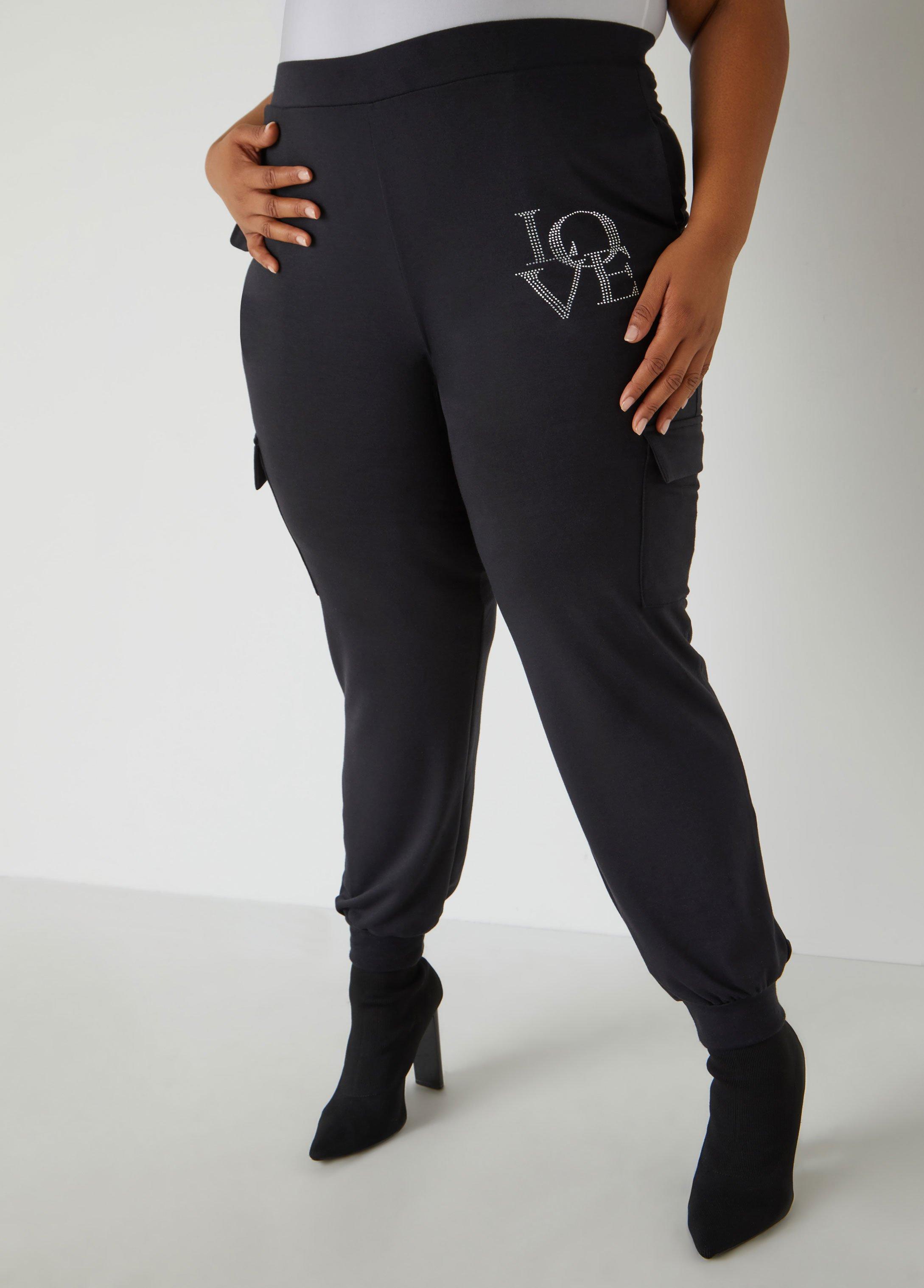 Love Crystal Joggers Product Image