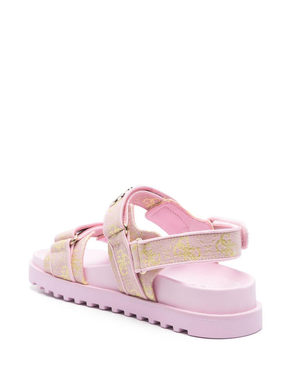 monogram-jacquard sandals Product Image