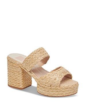 Dolce Vita Latoya Raffia) Women's Sandals Product Image