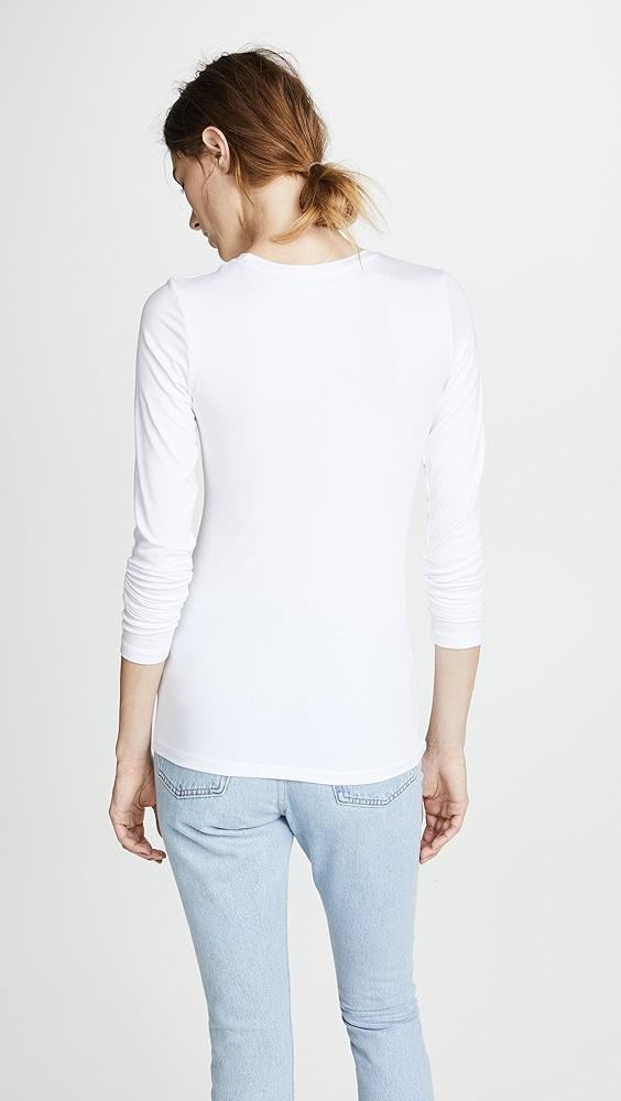 L'AGENCE Crew Neck Tess Shirt | Shopbop Product Image