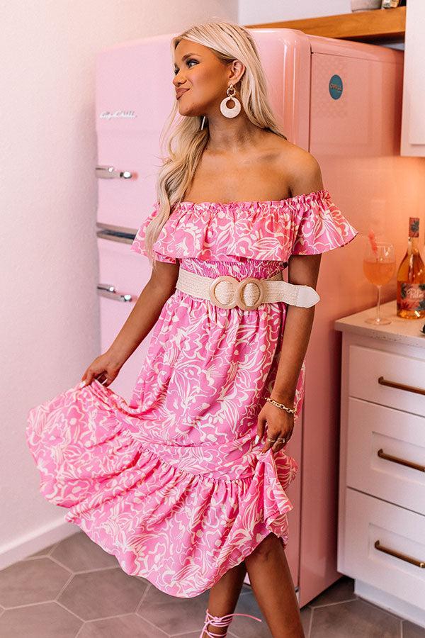 Laguna Luxe Smocked Midi Product Image