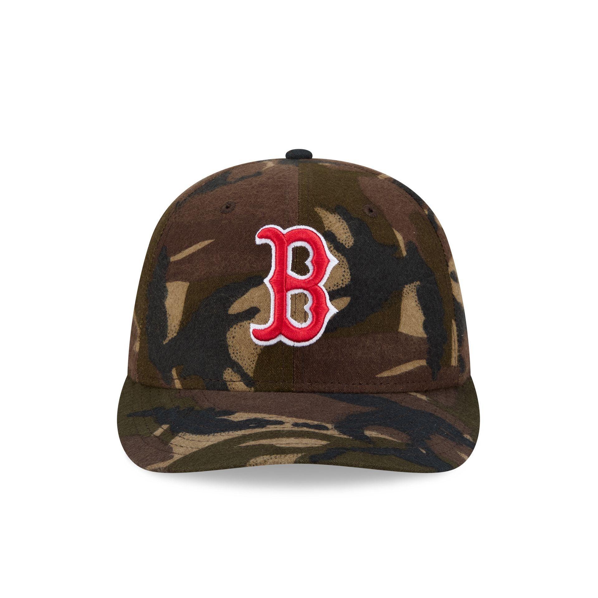Boston Red Sox Three Looms Camo Pre-Curve 59FIFTY Fitted Hat Male Product Image